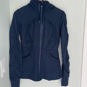Lululemon Navy Blue Full Zip Jacket Size 4/6